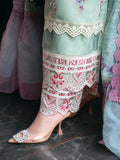 Shiza Hassan Aira Luxury Pret Cotton Net Embroidered Stitched 4-Piece Suit-Azure
