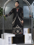 Parishay Monaco Luxury Lawn'26 Embroidered Unstitched 3-Piece Suit-MN-03