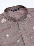 Velvour Boys Cotton Printed Stitched Kurta-VB203-A