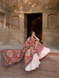 Binilyas Naqsh Naaz Lawn Embroidered Unstitched 3-Piece Suit-2083 - A