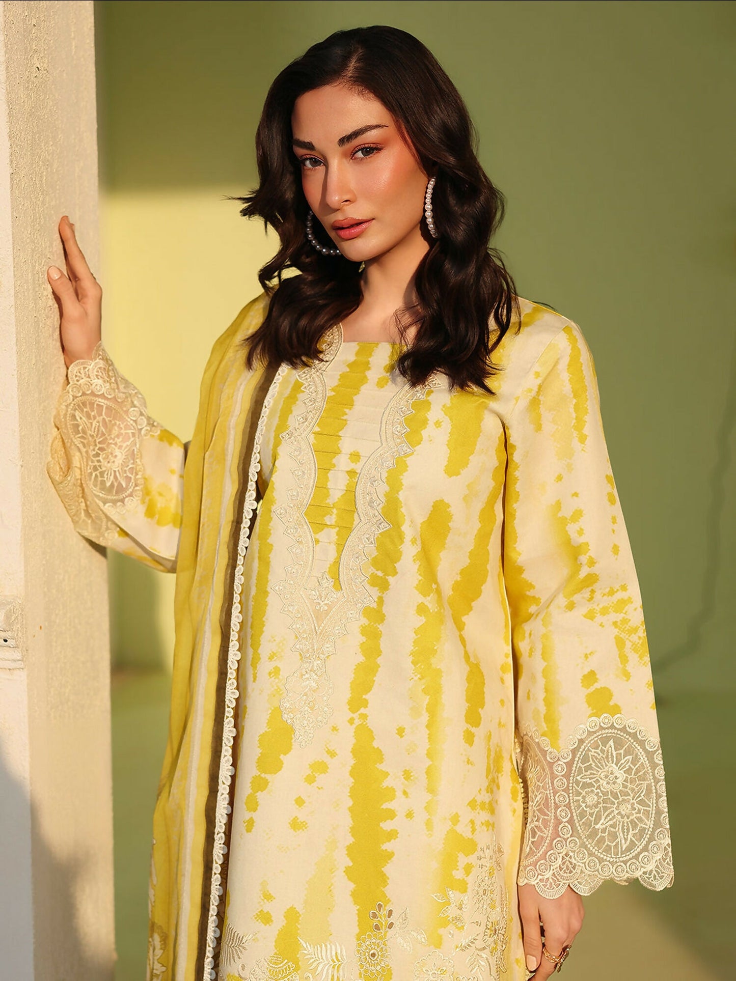 Mahnur Anaya Vol.2 Lawn Embroidered Stitched 3-Piece Suit-AN-2-13