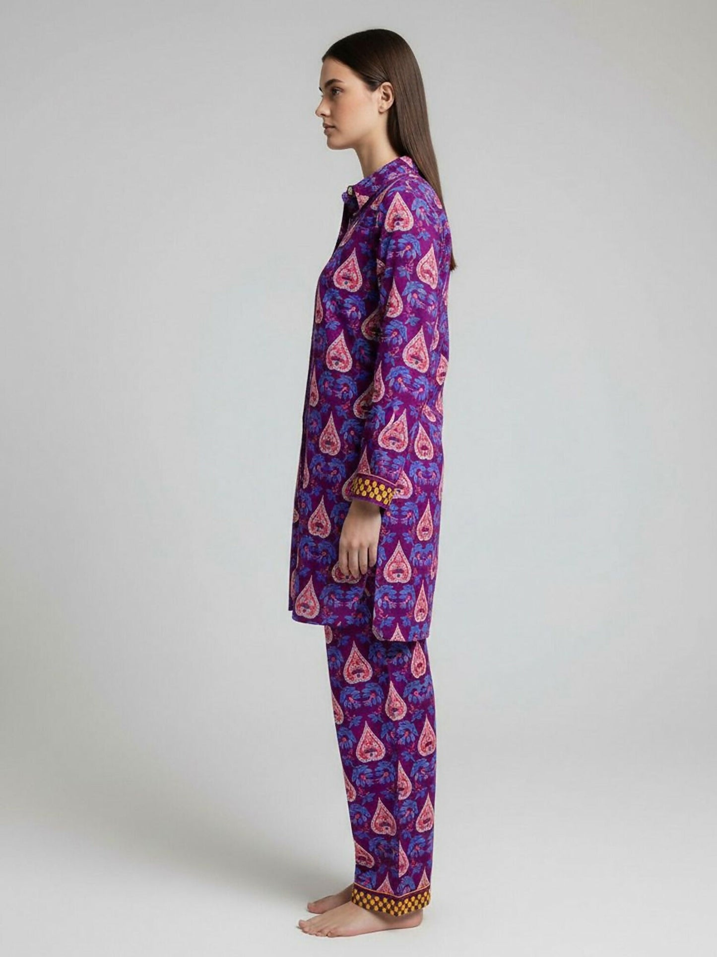 Tashu Khaddar Printed Co-Ord Set-TG-138