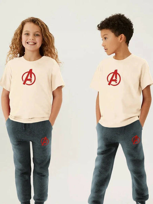Jupiter Printed Avengers Twin Set-13805