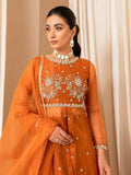 Allure By IH Luxe Formals Organza Embellished Lehenga-Coco
