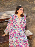 MAK Fashion Lawn Embroidered Stitched 2-Piece Suit-Blossom