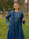 Binilyas Freesia Luxury Lawn Embroidered Unstitched 3-Piece Suit-102 - B
