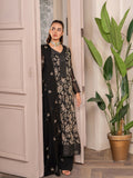 Hemstitch Chiffon Embroidered Stitched 3-Piece Suit-Leia