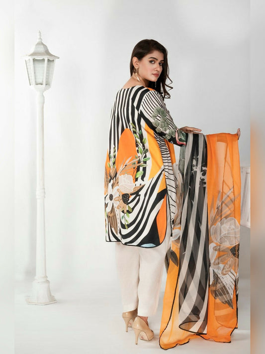 Imran Aftab Aura Summer Lawn Printed Unstitched 3-Piece Suit-IALC 02