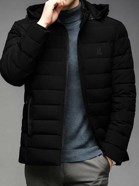 Funky Imported Athletes Heavy Thick Padded Puffer Hooded Jackets For Mens-14837
