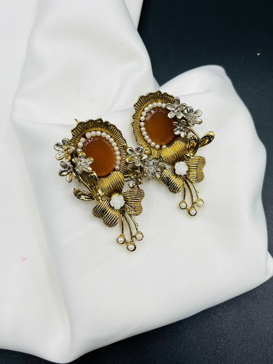 Durwaj's Statement Earrings-DW-028