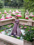 Parishay Ranibagh Luxury Formals Organza Embroidered Stitched 3-Piece Suit-Gulzaar