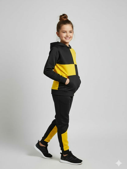 Tashu Polyester Fleece Tracksuit-TT111