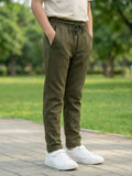 Velvour Imported Popcorn Trouser-VWT40-CT