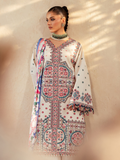 Binilyas Mehroze Luxury Lawn Embroidered Unstitched 3-Piece Suit-92 - A