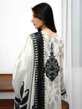 Binilyas Viscose Embroidered Unstitched 3-Piece Suit-73-B