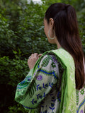 Mahnur Gardenia Khaddar Embroidered Stitched 3-Piece Suit-GR-07