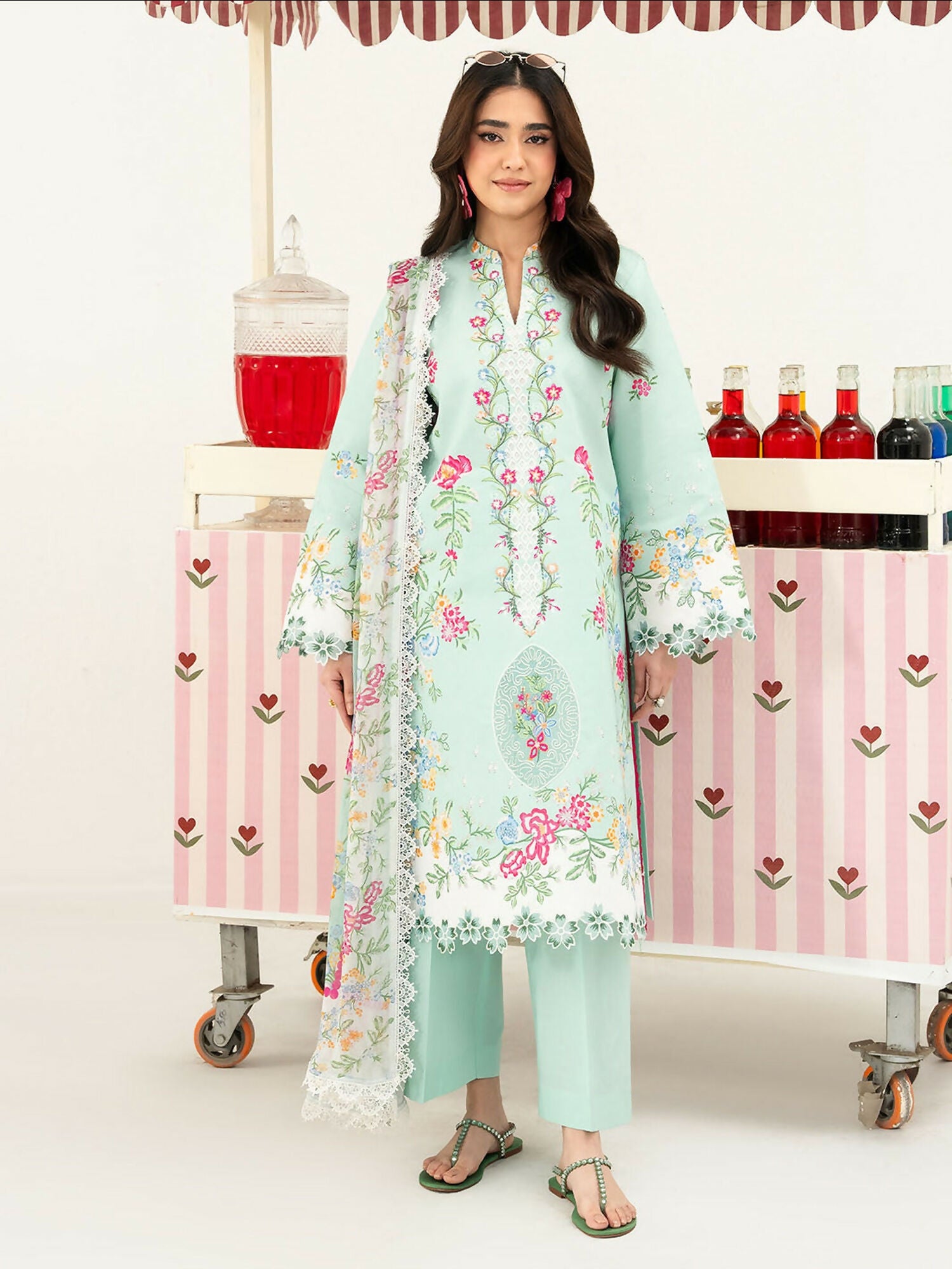Mahnur Anaya Lawn Vol-1 Embroidered Unstitched 3-Piece Suit-ANA-011