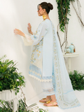 Binilyas Lawn Embroidered Stitched 3-Piece Suit-233 - A