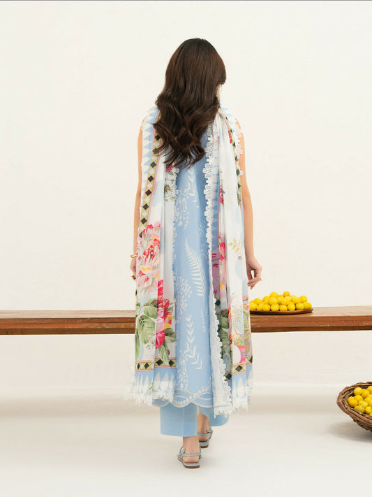 Mahnur Anaya Lawn Vol-1 Embroidered Unstitched 3-Piece Suit-ANA-006