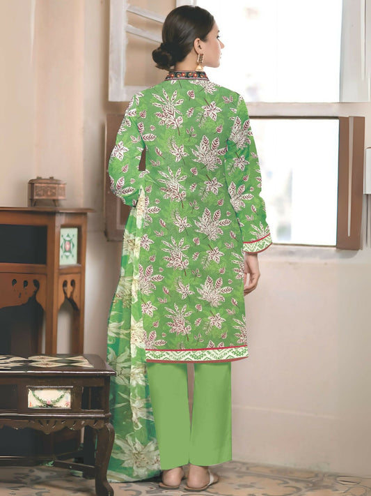 Cross Sketch Lawn Printed Unstitched 2-Piece Suit-Meher