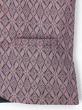 Velvour Boys Jacquard Printed Waistcoat-VW05-A