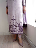 Binilyas Noura Viscose Embroidered Unstitched 3-Piece Suit-73-A