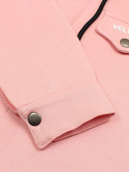 Velvour Fleece Hooded Tracksuit-VWT39-B