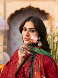Mahnur Husn e Jahan Luxury Lawn Embroidered Unstitched 3-Piece Suit-Elena