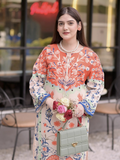 MH Cloth House Poly Lawn Printed Stitched 2-Piece Suit-Rukhsar