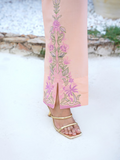 HU Studios Soléa Collection Lawn Cotton Embroidered Stitched 2-Piece Suit-Pastel Promise