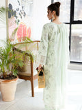 Mahnur Afterhours Luxury Lawn Embroidered Unstitched 3-Piece Suit-Mint Mirage