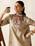 Panache Apparel Mistfall Vol II Cotton Embroidered Stitched Suit-Liora