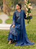 Binilyas Freesia Luxury Lawn Embroidered Unstitched 3-Piece Suit-102 - B