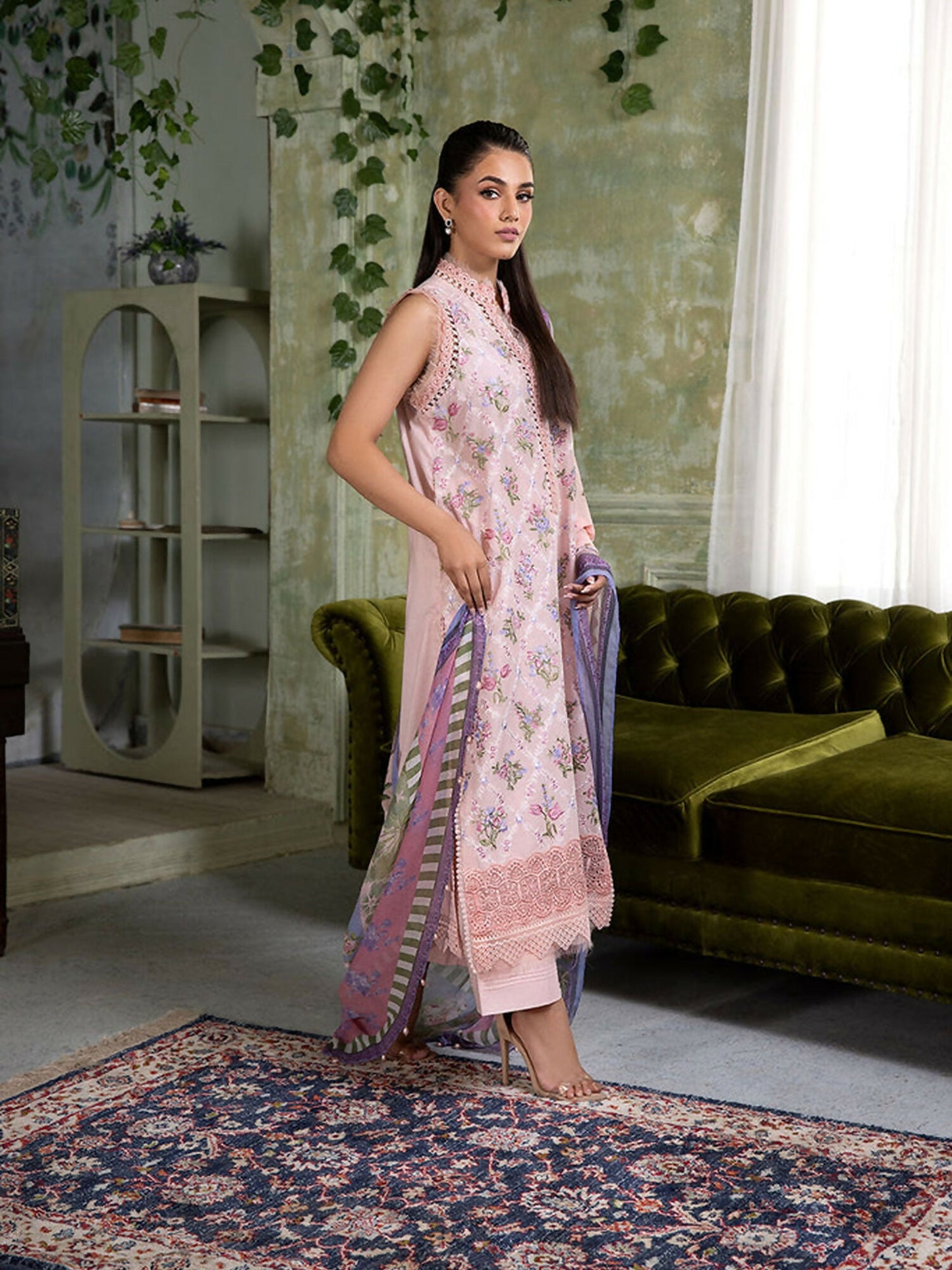 Sobia Nazir Vital'25 Lawn Embroidered Unstitched 3-Piece Suit-VT25V2-10A