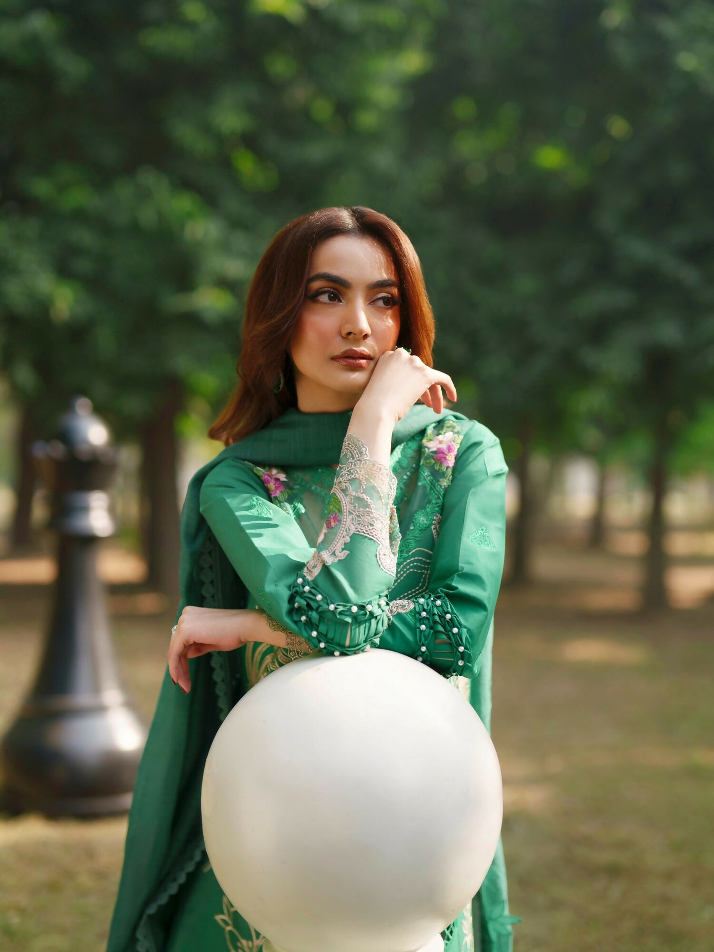 Parishay Summer Queen Lawn Embroidered Unstitched 3-Piece Suit-SQ-11