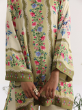 Binilyas Silk Digital Printed Co-Ord Set-30087