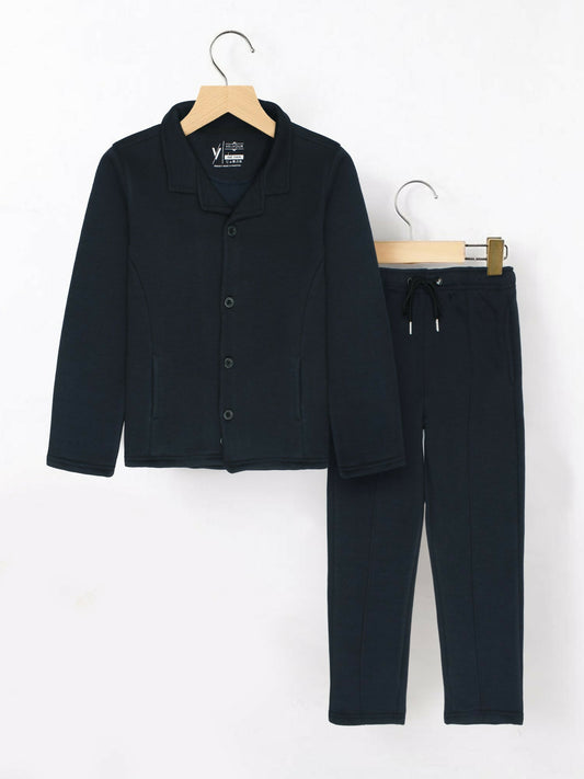 Velvour Fleece Tracksuit-VWT38-B