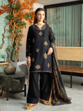 Panache Apparel Solid Story Cotton Lawn Embroidered Stitched Suit-Kairo