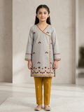 Grey Bin Shaukat Pima Lawn Embroidered Stitched 2-Piece Suit
