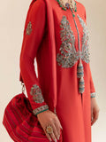 Hussain Rehar Chamak Damak Raw Silk Embellished Stitched 3-Piece Suit-Mitra