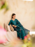 RajBari Jahaan Premium Festive Lawn Embroidered Unstitched 3-Piece Suit-ZARA 3-A