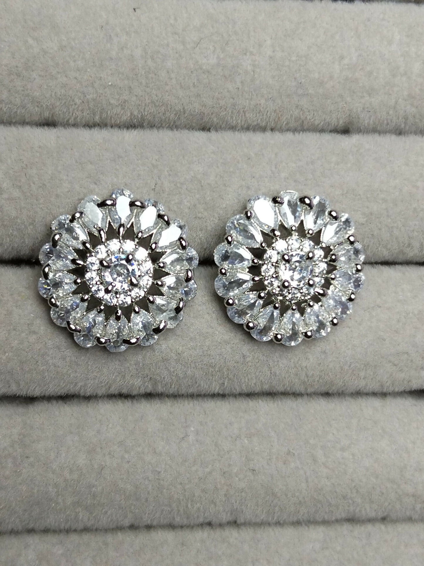 H&A Jewellery One Carat Stud Earrings