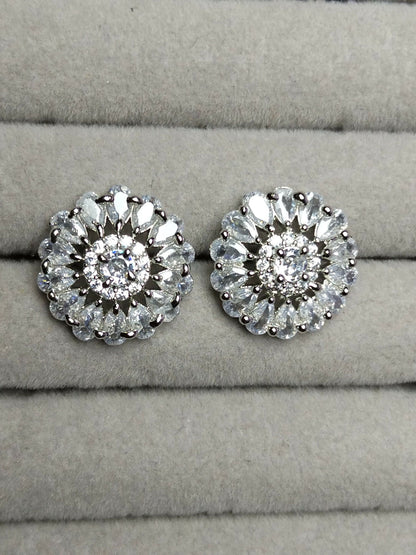 H&A Jewellery One Carat Stud Earrings