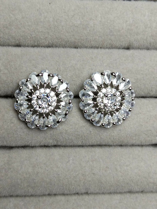 H&A Jewellery One Carat Stud Earrings