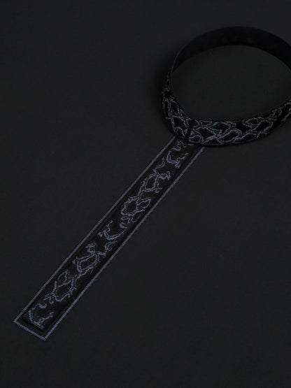 Fabrich Monochrome Edit'26 Wash & Wear Embroidered Unstitched Shalwar Kameez–GTS-FE-035