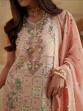 Binilyas Mashriq Luxury Lawn'26 Embroidered Unstitched 3-Piece Suit-D-111-B