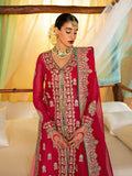 Hussain Rehar Khawab Ghar Organza Embellished Stitched 3-Piece Suit-Hayal