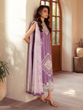 Binilyas Mehroze Luxury Lawn Embroidered Unstitched 3-Piece Suit-96 - A