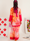 Panache Apparel Bloomie Silk Lawn Printed Stitched Suit-Fluffie