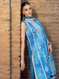 Binilyas Naqsh Naaz Lawn Embroidered Unstitched 3-Piece Suit-2084 - B